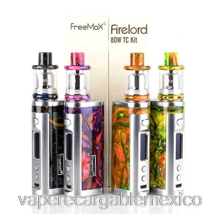 Vape Recargable Freemax Firelord 80w Tc Kit De Inicio Verde